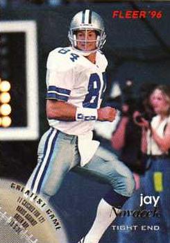 Jay Novacek Dallas Cowboys 1996 Fleer NFL #35
